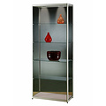Sdb Vitrine SDB MPC-800 LED gris 800x400x2000mm