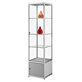Sdb Vitrine SDB MPC-o-LED gris 500x500x2000mm