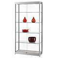 Sdb Vitrine SDB GPC-1000 LED gris 1000x400x2000mm