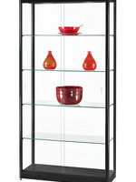 Sdb Vitrine SDB GPC-1000 LED noir 1000x400x2000mm