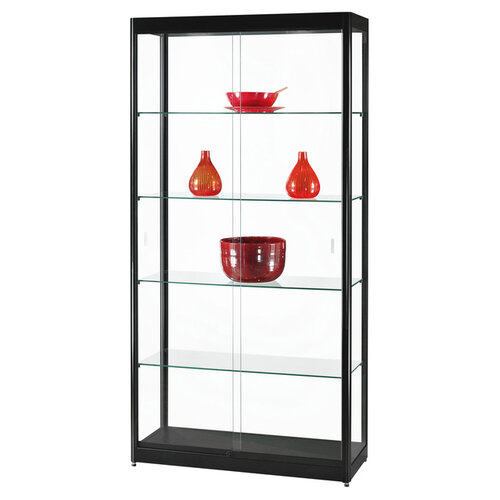 Sdb Vitrine SDB GPC-1000 LED noir 1000x400x2000mm