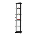 Sdb Vitrine SDB WMS-H400 noir 400x400x1984mm