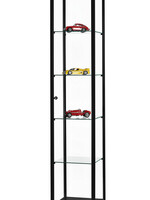 Sdb Vitrine SDB WMS-H400 noir 400x400x1984mm