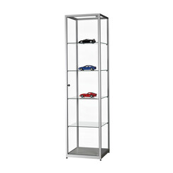 Vitrine SDB WMS-H500 gris 500x500x1984mm