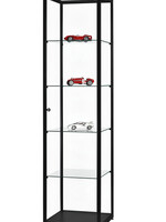 Sdb Vitrine SDB WMS-H500 noir 500x500x1984mm