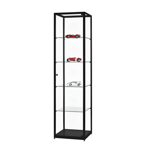 Sdb Vitrine SDB WMS-H500 noir 500x500x1984mm