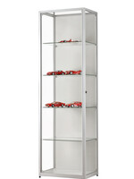 Sdb Vitrine SDB 111-600 bande LED gris 600x400x1984mm