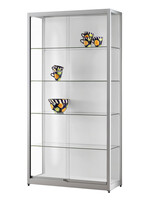 Sdb Vitrine SDB 311-1000 LED gris 1000x400x1972mm