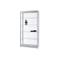 Sdb Vitrine SDB 315-1000 LED mag gris 1000x400x2000mm