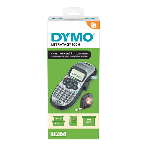Dymo Labelprinter Dymo LetraTag 100H draagbaar abc 12mm blauw special edition