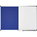 Legamaster Combibord Legamaster UNITE blauw vilt-whiteboard 60x90cm
