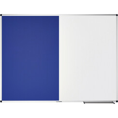 Tableau combi Legamaster UNITE Feutre bleu-Tableau blanc 90x120cm