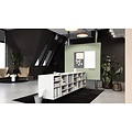 Legamaster Tableau combi Legamaster UNITE Feutre gris-Tableau blanc 90x120cm