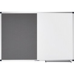 Combibord Legamaster UNITE grijs vilt-whiteboard 60x90cm