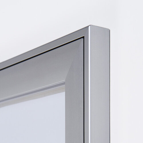 Quantore Vitrine d'affichage Quantore Luxe 8x A4 argent