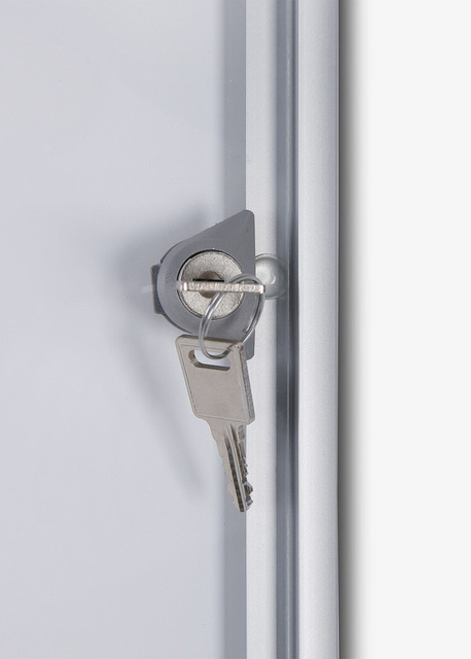 Quantore Vitrinebord Quantore voor binnen 2x A4 zilver