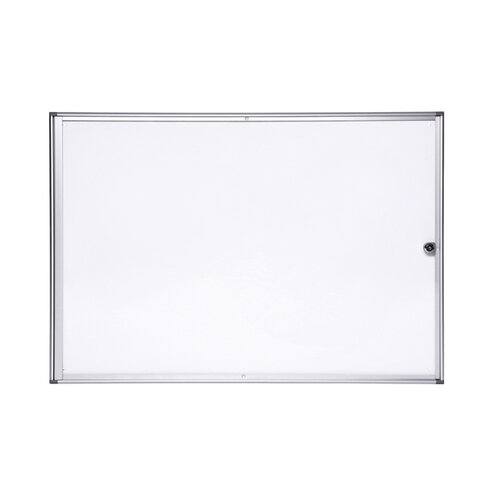 MAUL Binnenvitrine wand MAULextraslim whiteboard 8xA4 met slot