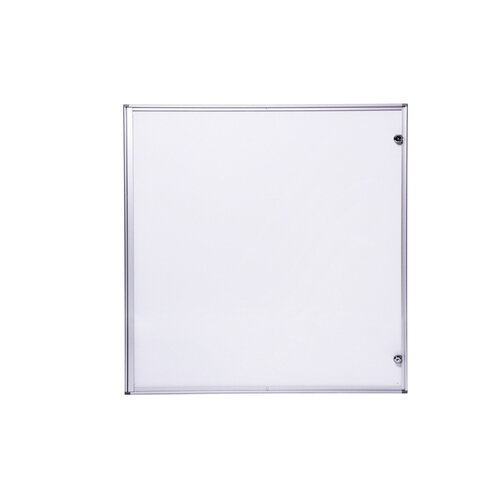 MAUL Binnenvitrine wand MAULextraslim whiteboard 12xA4 met slot