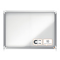 Nobo Vitrine d'intérieur Nobo Premium Plus porte coulissante 8x A4 magnétique