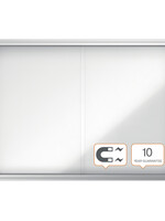 Nobo Vitrine d'intérieur Nobo Premium Plus porte coulissante 8x A4 magnétique