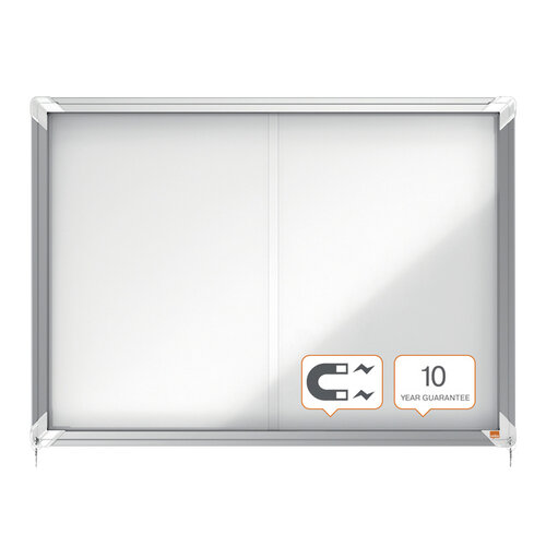 Nobo Vitrine d'intérieur Nobo Premium Plus porte coulissante 8x A4 magnétique
