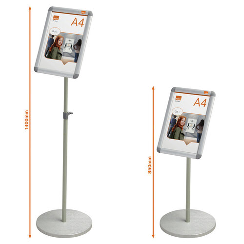 Nobo Support info Nobo Premiun Plus inclus cadre clipsable A4
