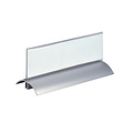 Durable Porte-nom de table Durable Presenter De Luxe 61x210mm 2 pièces