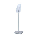 Quantore Porte-brochures sur colonne Quantore 4x 110x140x30mm