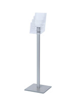 Quantore Porte-brochures sur colonne Quantore 4x A5