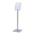 Quantore Porte-brochures sur colonne Quantore 3x A4