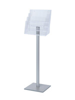 Quantore Porte-brochures sur colonne Quantore ax A4 paysage