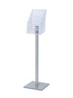 Quantore Porte-brochures sur colonne Quantore 4x A4