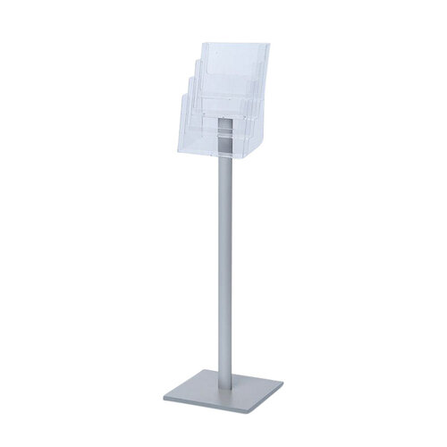 Quantore Porte-brochures sur colonne Quantore 4x A4