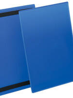 Durable Pochette magnétique Durable A4 portrait bleu