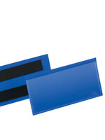 Durable Pochette magnétique Durable 100x38mm bleu