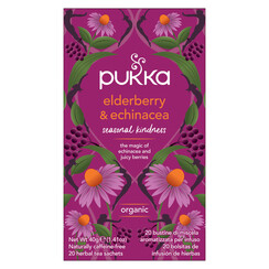 Thé Pukka Elderberry &t Echinacea 20 sachets