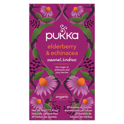 Thee Pukka elderberry en echinacea 20 zakjes