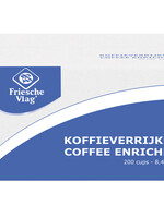 Friesche vlag Koffiemelk Friesche Vlag aluminium cupjes 9gr 200 stuks