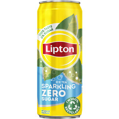Boisson Lipton Ice Tea Sparkling Zero canette 330ml