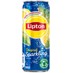 Frisdrank Lipton Ice Tea sparkling blik 330ml