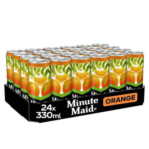 Minute maid Frisdrank Minute Maid orange blik 330ml