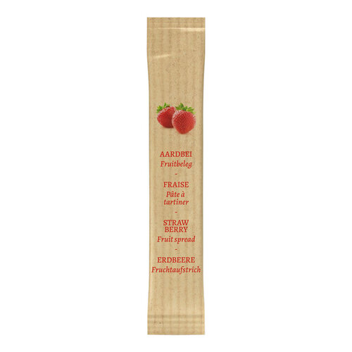 Van Oordt Pâte à tartiner fruitée Van Oordt VarieJantje fraise 12x 15g sticks