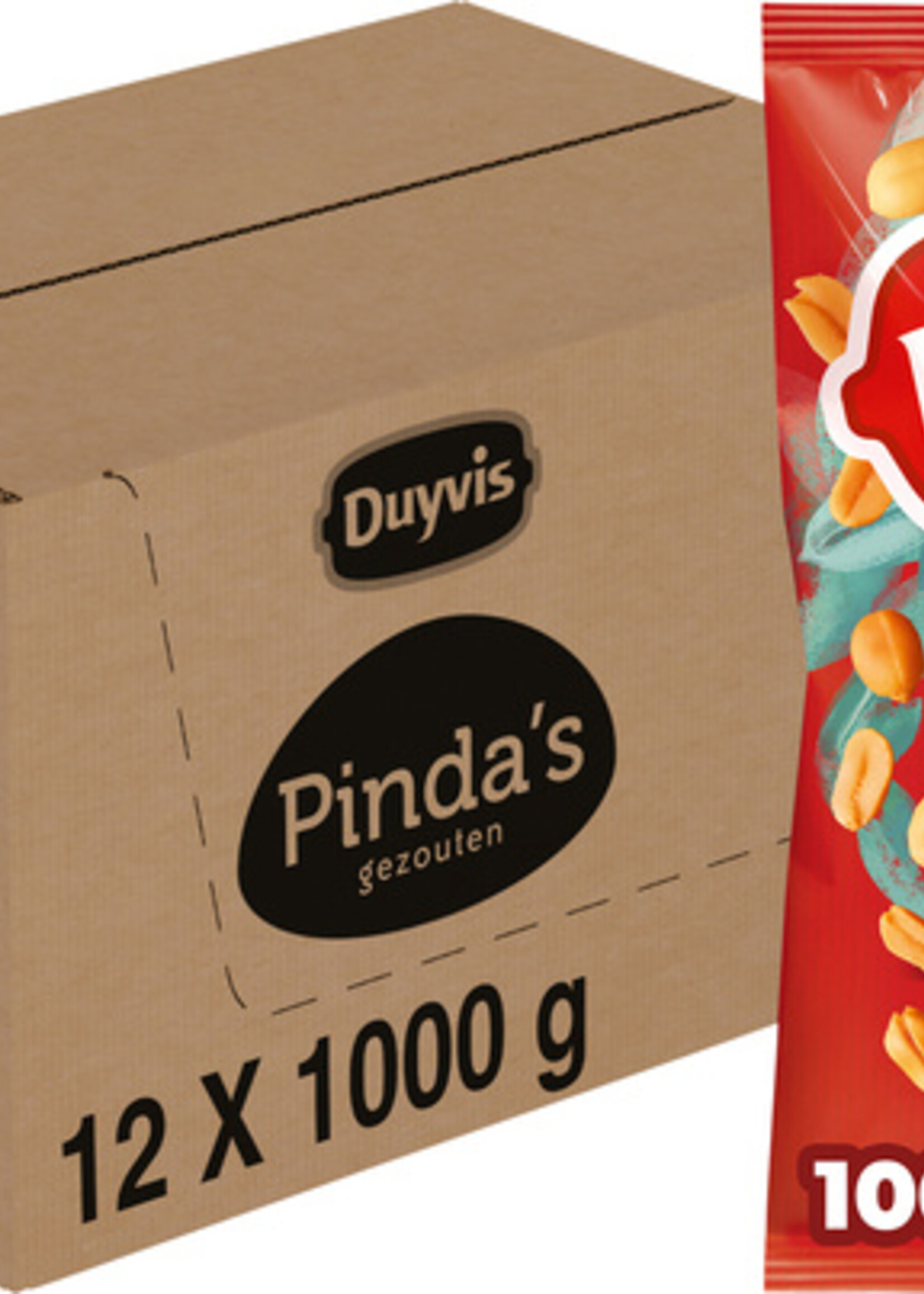 Duyvis Pinda Duyvis gezouten zak1000 gram