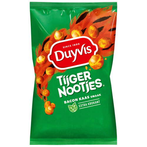 Duyvis Tijgernootjes Duyvis  bacon kaas zak 1kg