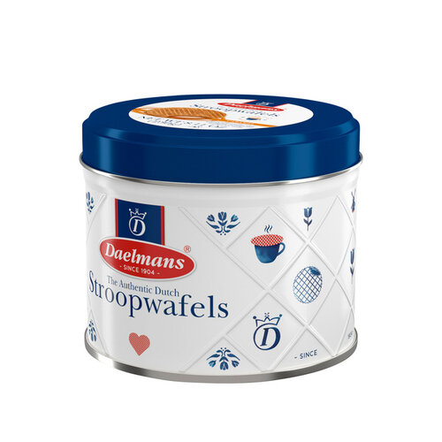 Daelmans Stroopwafels Daelmans en boîte métal