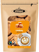 Hoppe Koekjes Hoppe Cookies fairtrade caramel zeezout circa 125stuks