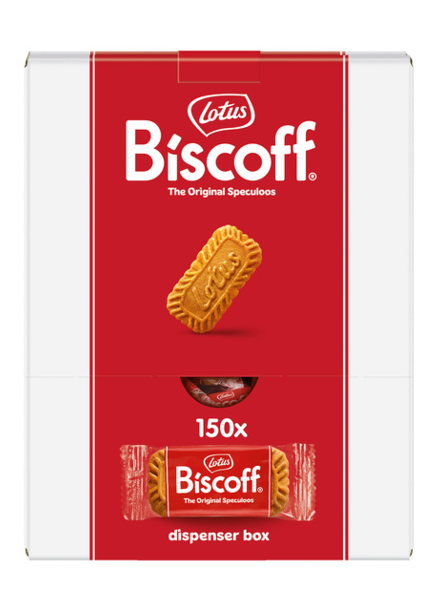 Lotus Biscuits Lotus Biscoff Speculoos distributeur 150 pièces