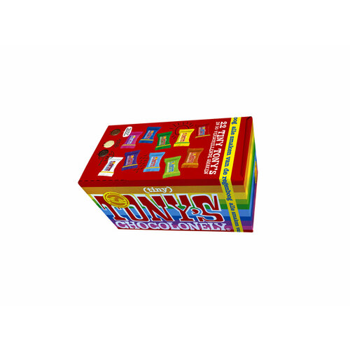 Tony's Chocolonely Chocolade Tony's Chocolonely tiny mix doos 200gr