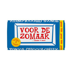 Chocolat Tony's Chocolonely barre 180g noir "Bedankt"