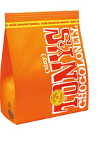 Tony's Chocolonely Chocolade Tony's Chocolonely tiny melk karamel zeezout zak 135g